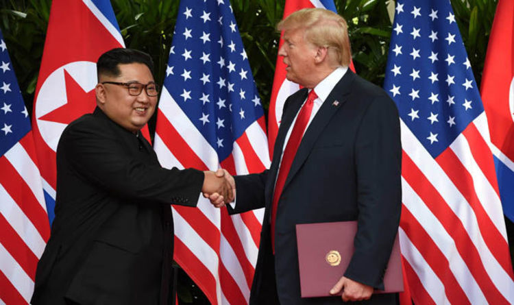 Trump up for Nobel Peace Prize after Kim summit | World | News | Express.co.uk