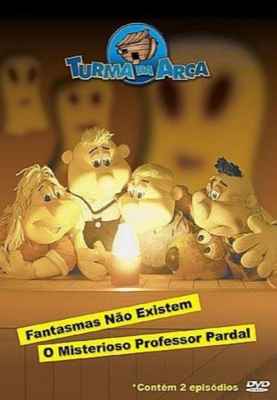 DVD - TURMA DA ARCA - FANTASMAS NÃO EXISTEM - O MISTERIOSO PROFESSOR PARDAL - Sebo e Livraria Mania de Cultura