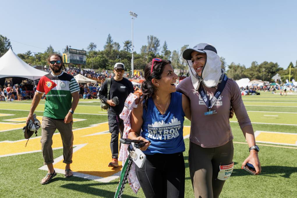 Hebah Hefzy Becomes 1st Hijabi Runner to Finish World’s Oldest 100-Mile Ultramarathon | KQED