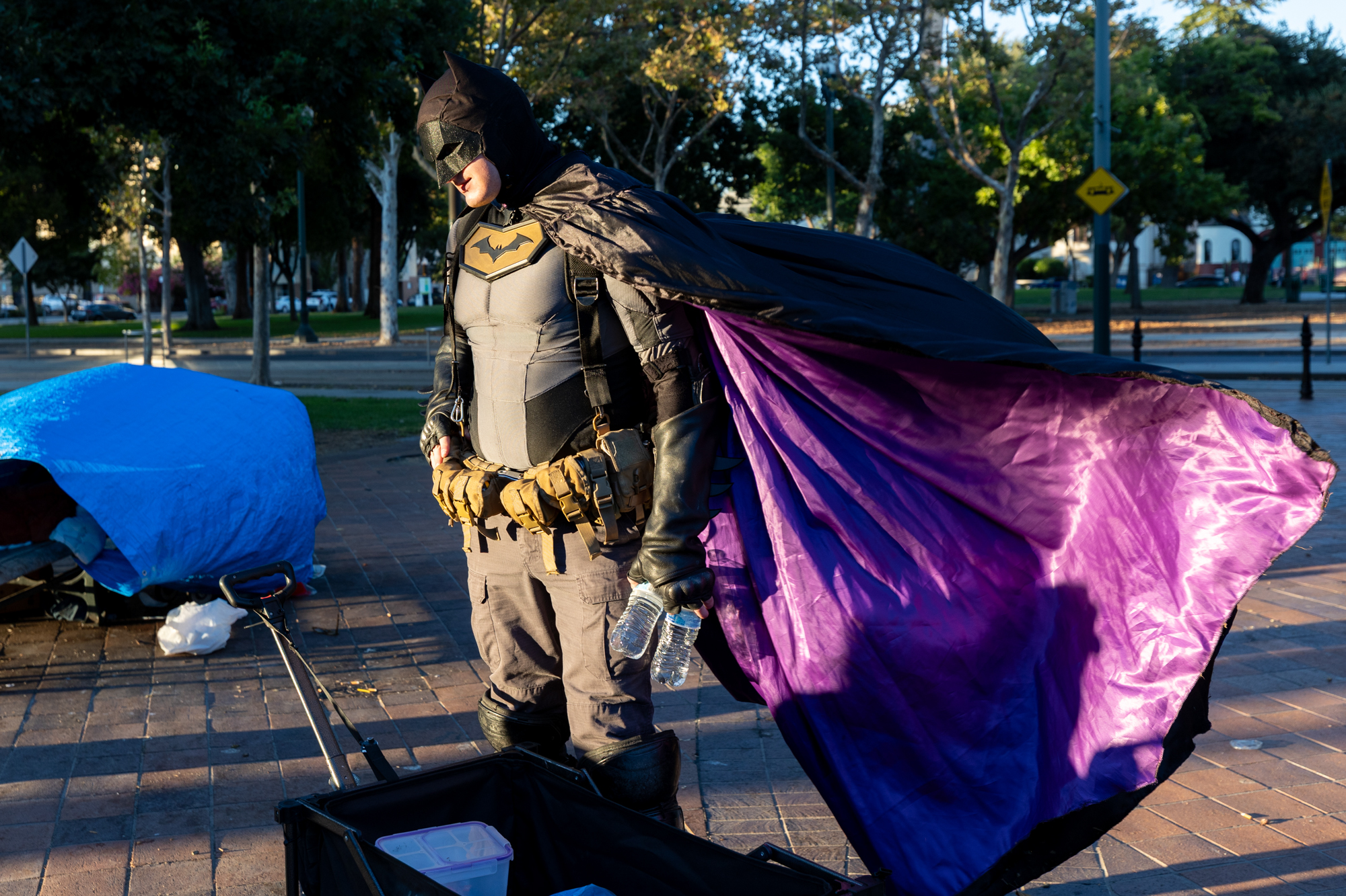 San José’s Batman, Fighting for the Unhoused, Is the Real Life Superhero ‘We Need’ | KQED