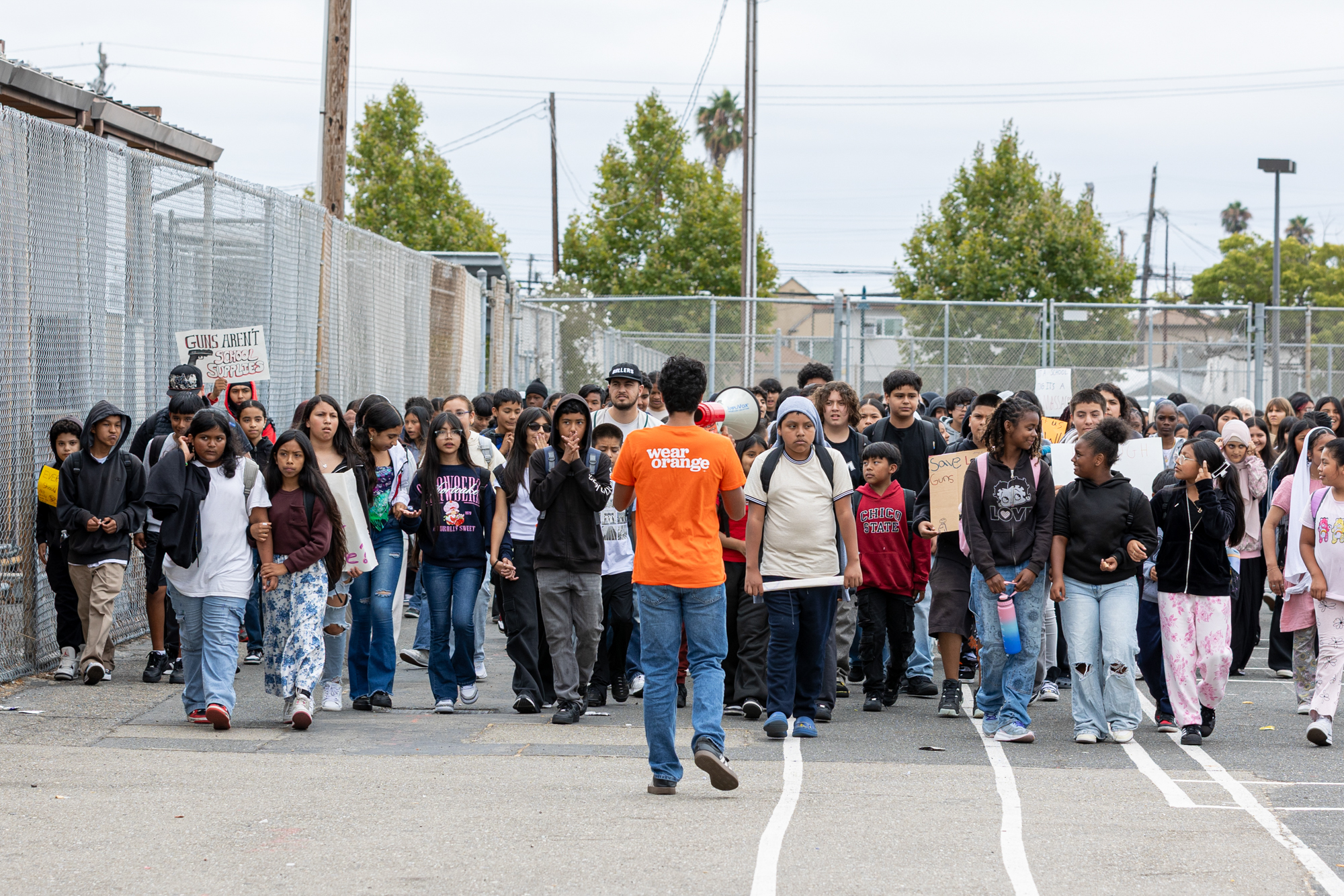 Oakland High School Students Walk Out of Class, Demanding End to Gun Violence | KQED