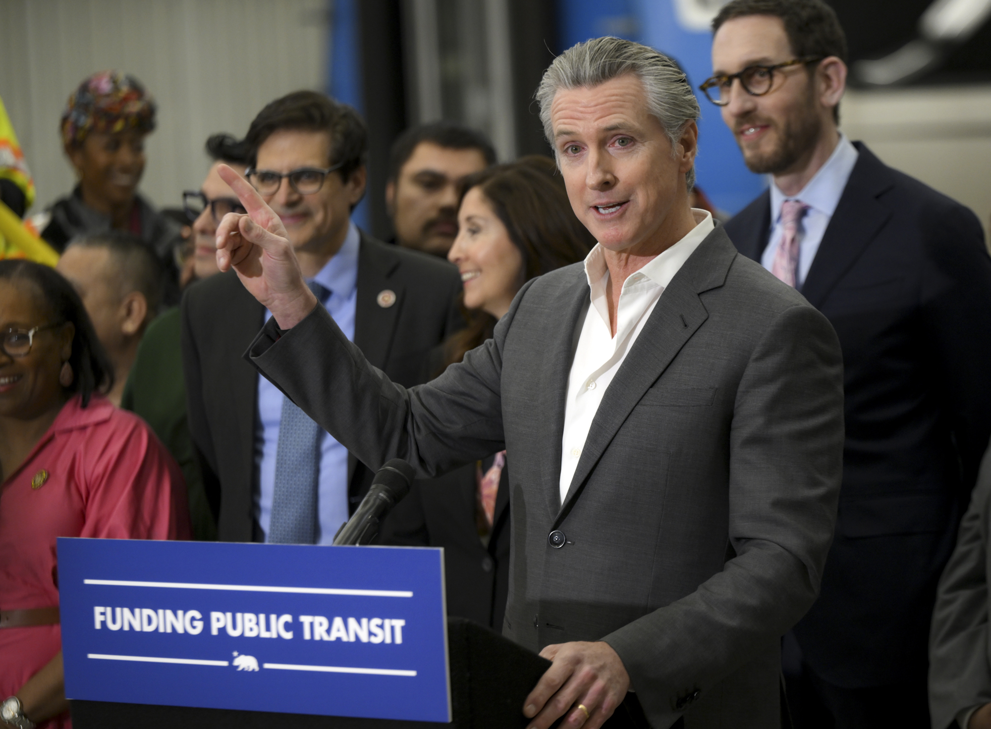 Newsom Signs $590 Million Loan to Avert Drastic Bay Area Transit Cuts | KQED