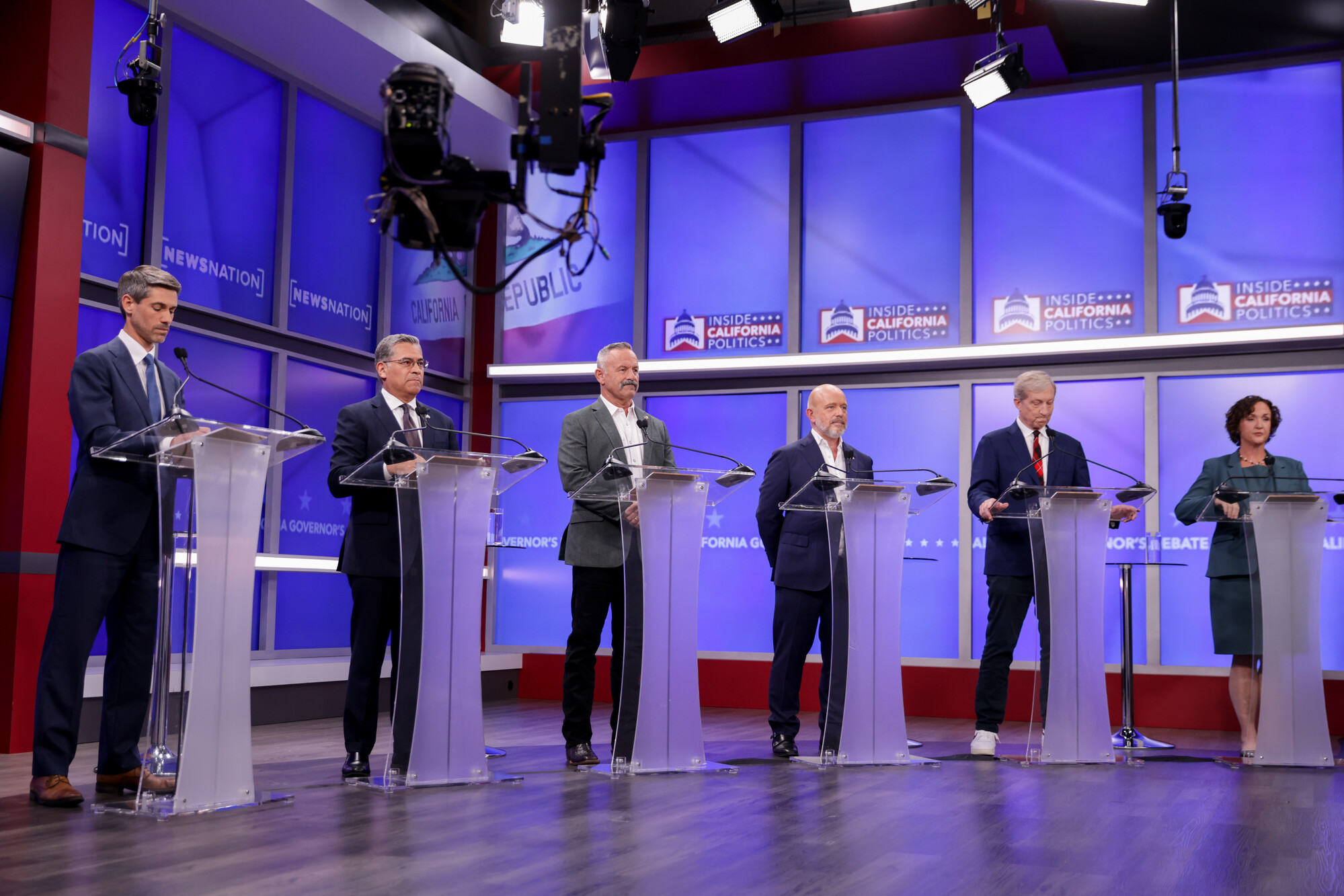 Rivals Target Steyer, Becerra in Debate as California Governor Race Tightens | KQED