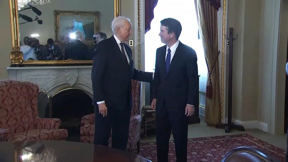 Sen. Hatch Helps Prepare Kavanaugh For SCOTUS confirmation hearings - KSLTV.com