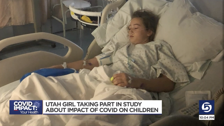 Utah Girl Taking Part In Study About Impact Of COVID On Children - KSLTV.com