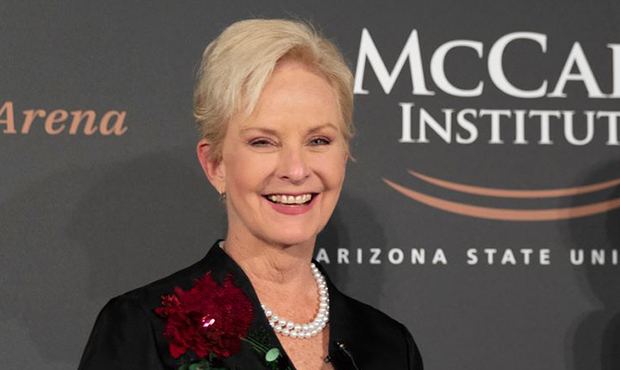 Cindy McCain says she witnessed human trafficking at Phoenix airport