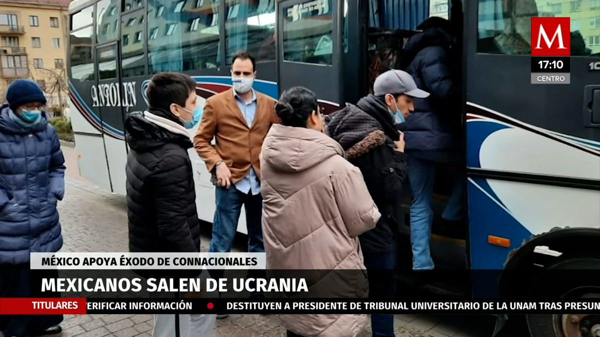 Inicia evacuación de primeros 22 mexicanos a Rumania desde Ucrania- Grupo Milenio