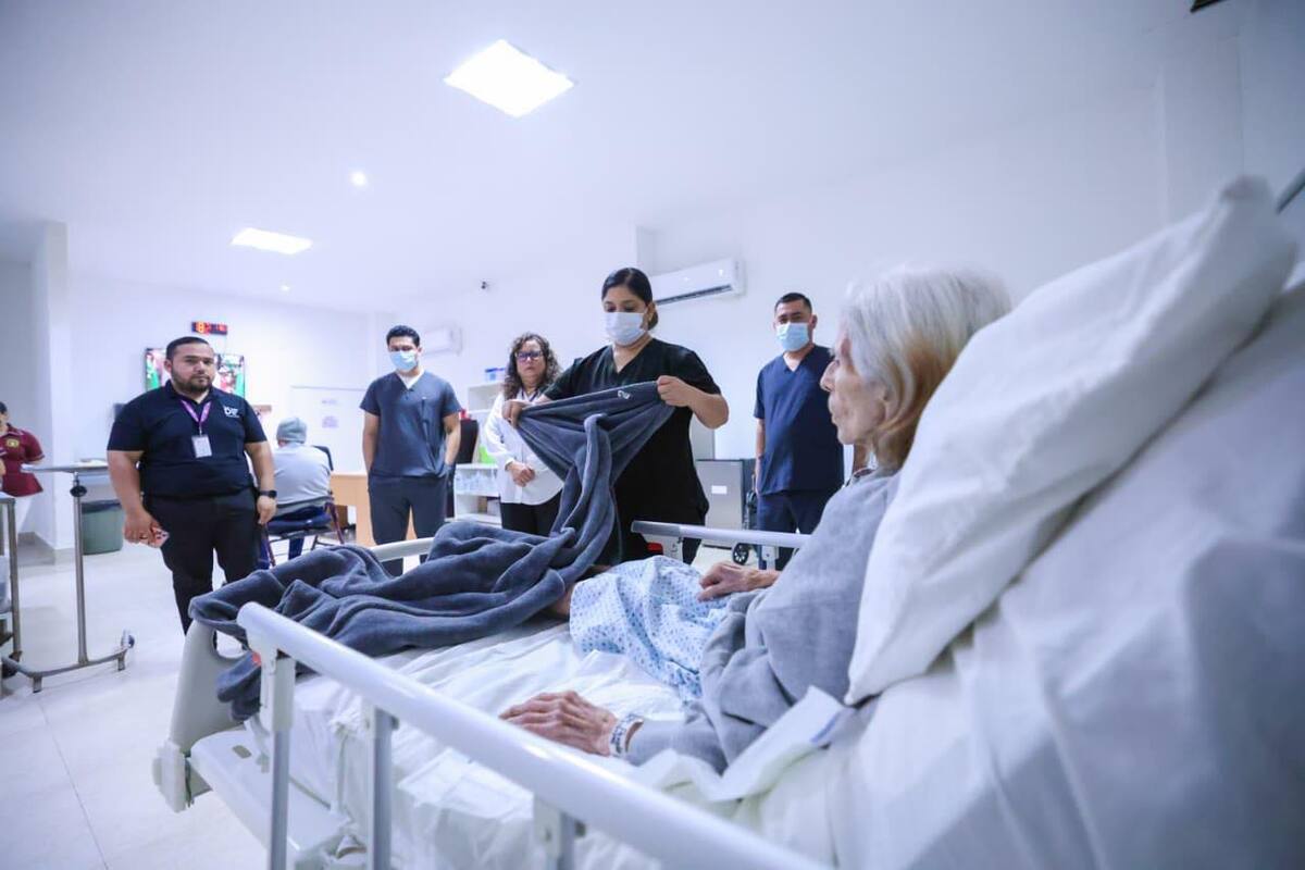Abuelita abandonada en Matamoros llega a Casa del Adulto Mayor del DIF- Grupo Milenio