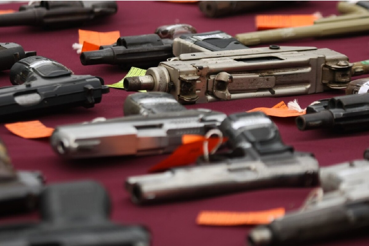 Repuntan decomisos de armas en el gobierno de Claudia Sheinbaum- Grupo Milenio