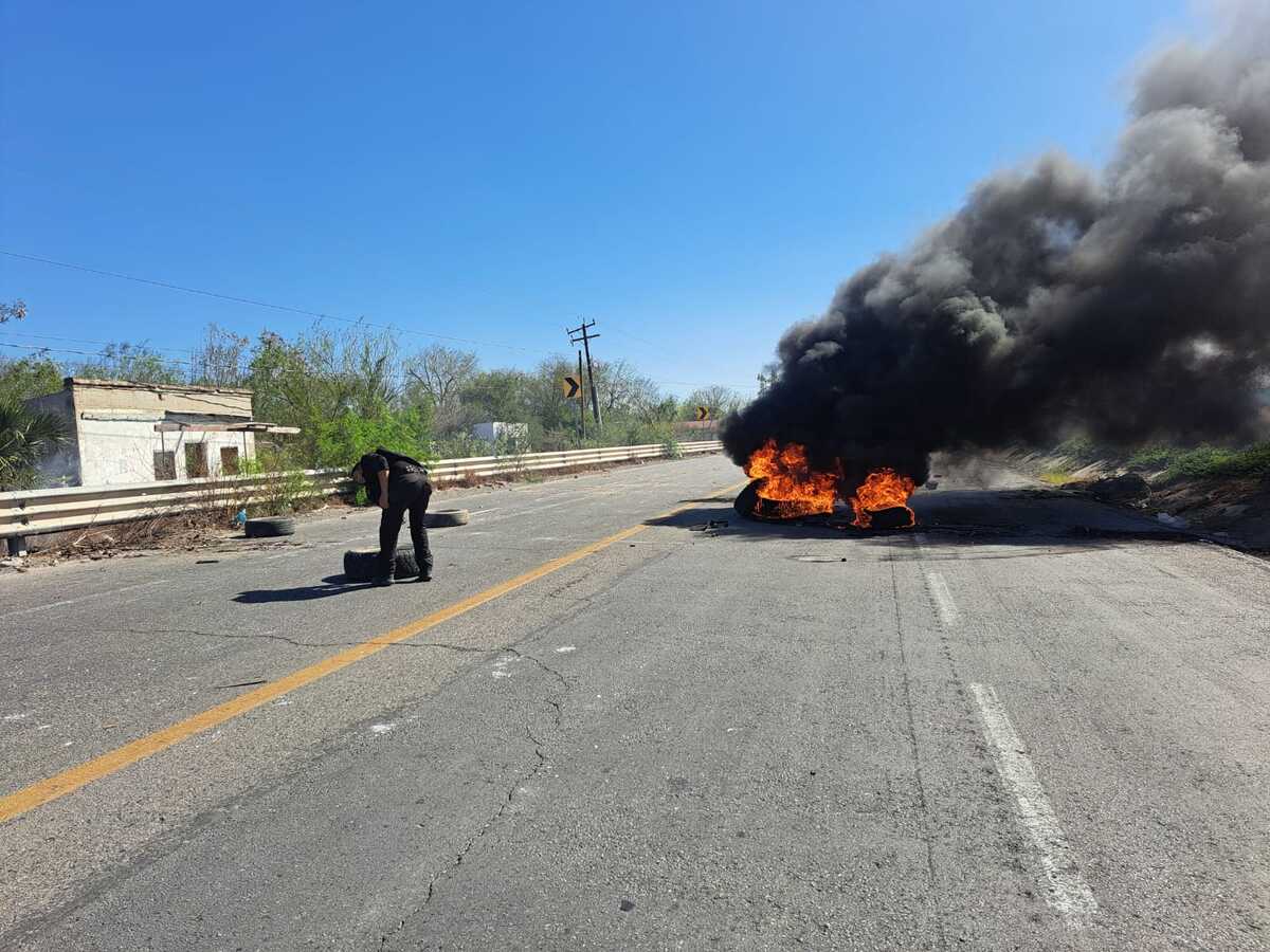 Reportan 23 bloqueos en 4 municipios de Tamaulipas- Grupo Milenio