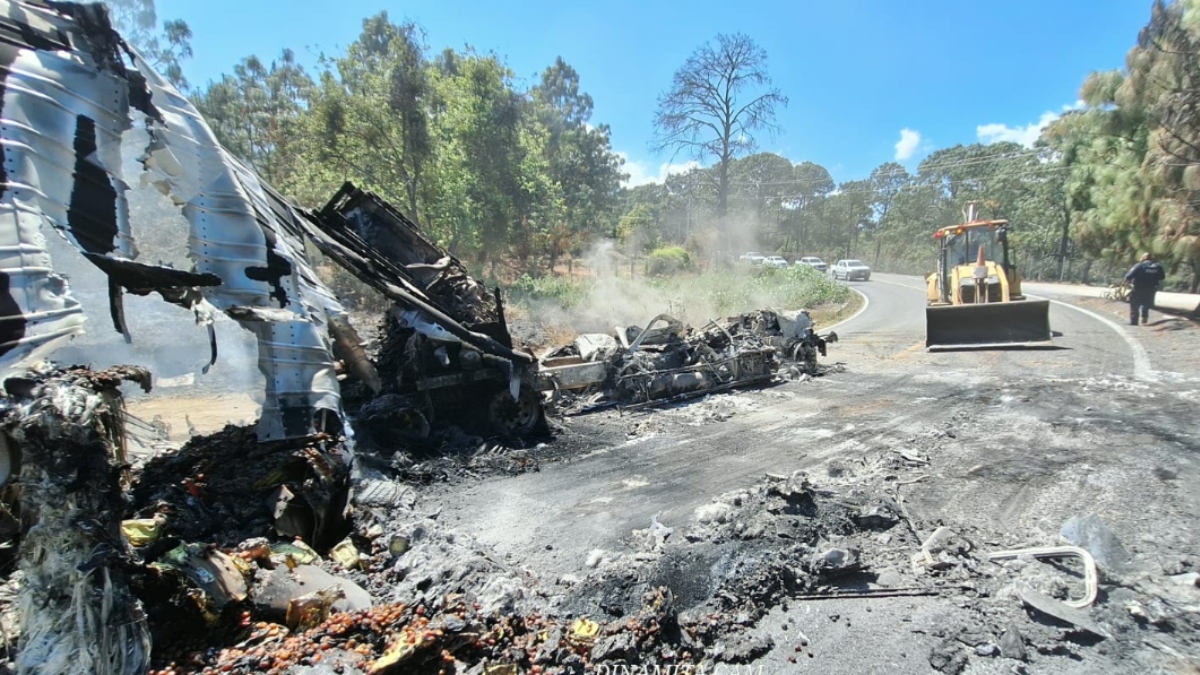 Comienzan labor de limpieza en carreteras de Jalisco tras bloqueos- Grupo Milenio