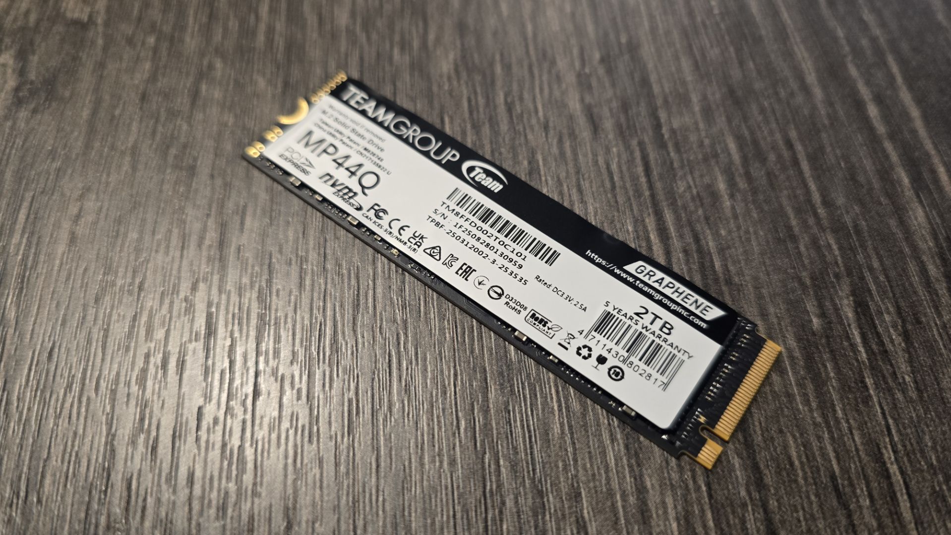 Teamgroup MP44Q 2 TB NVMe SSD review | PC Gamer