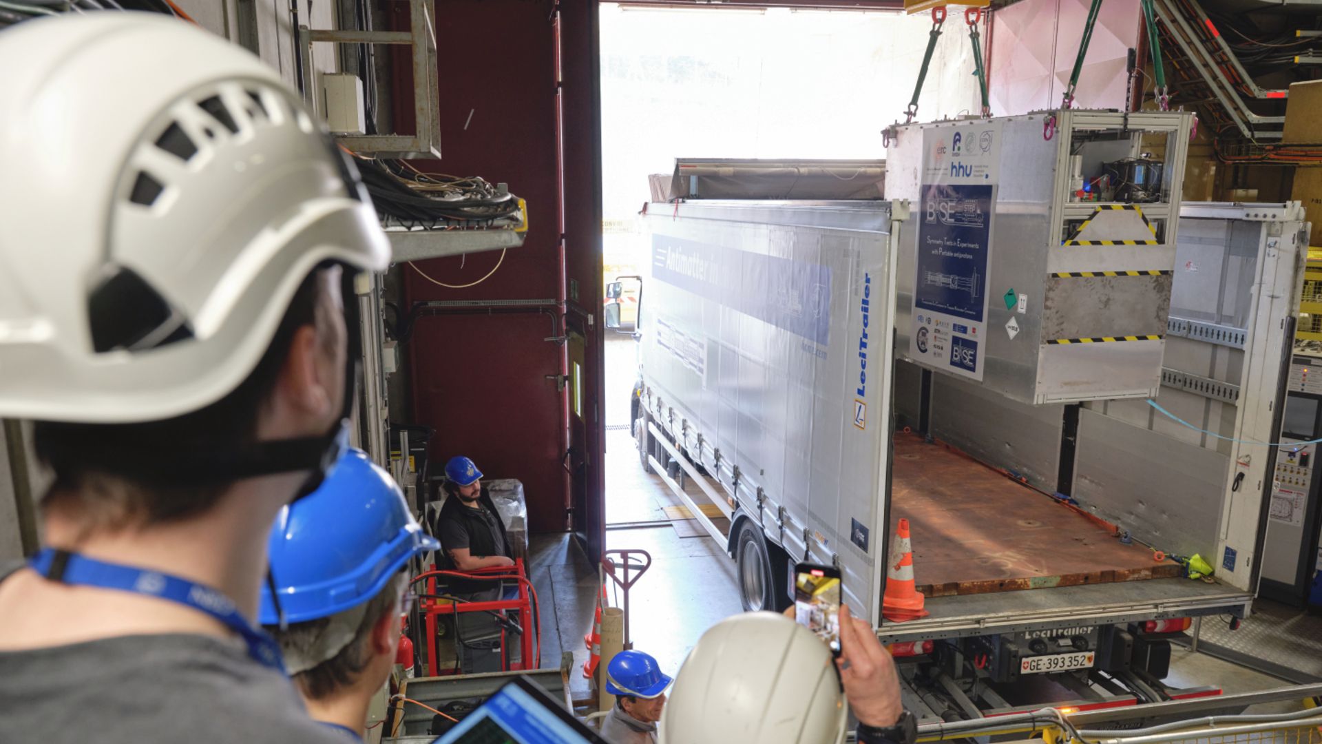 Physicists moved volatile antimatter by truck for the first time ever — paving the way for groundbreaking new research | Live Science