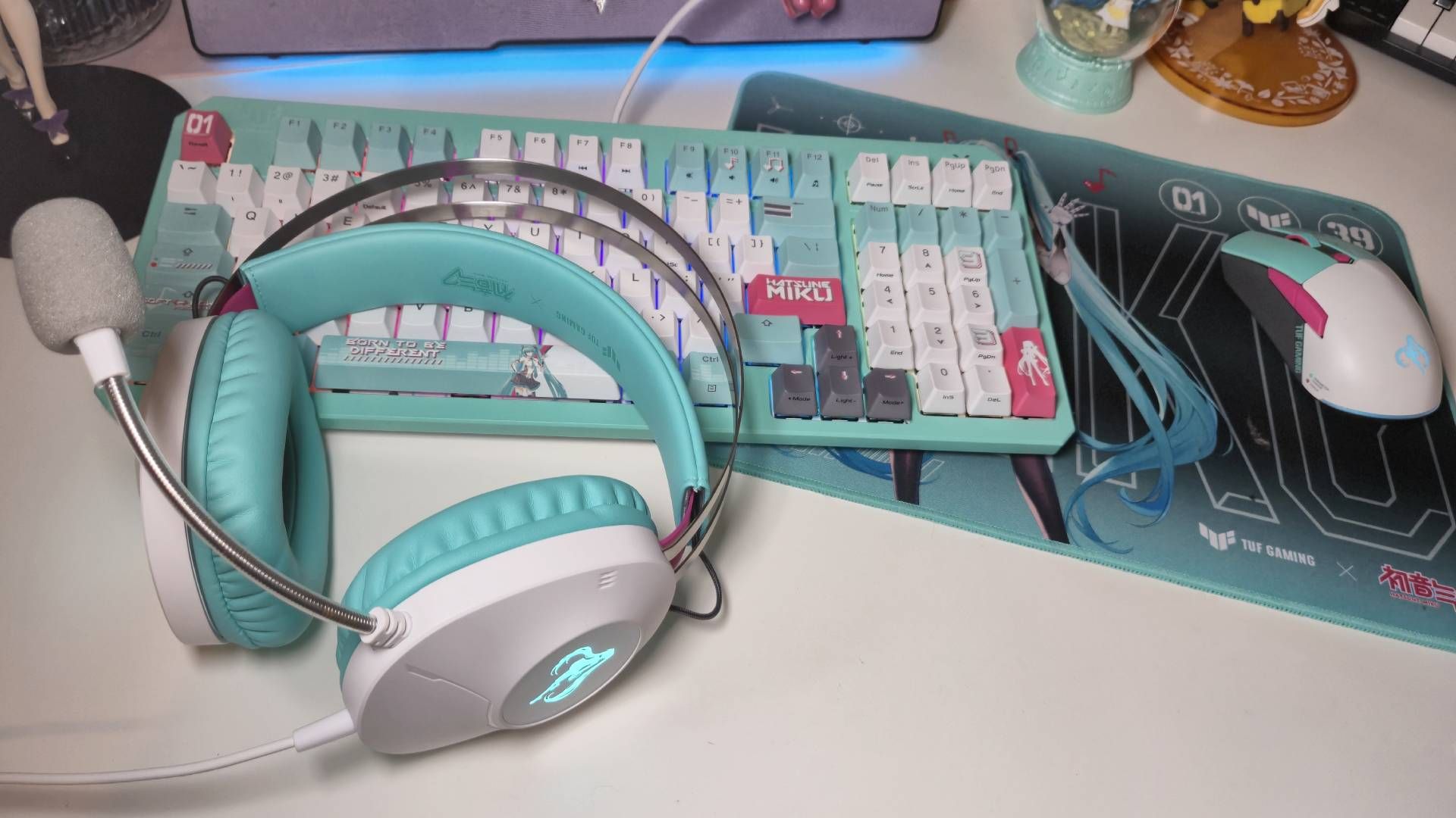 I'm still using the Hatsune Miku Asus TUF collection this Miku Day, and that's never going to change | GamesRadar+