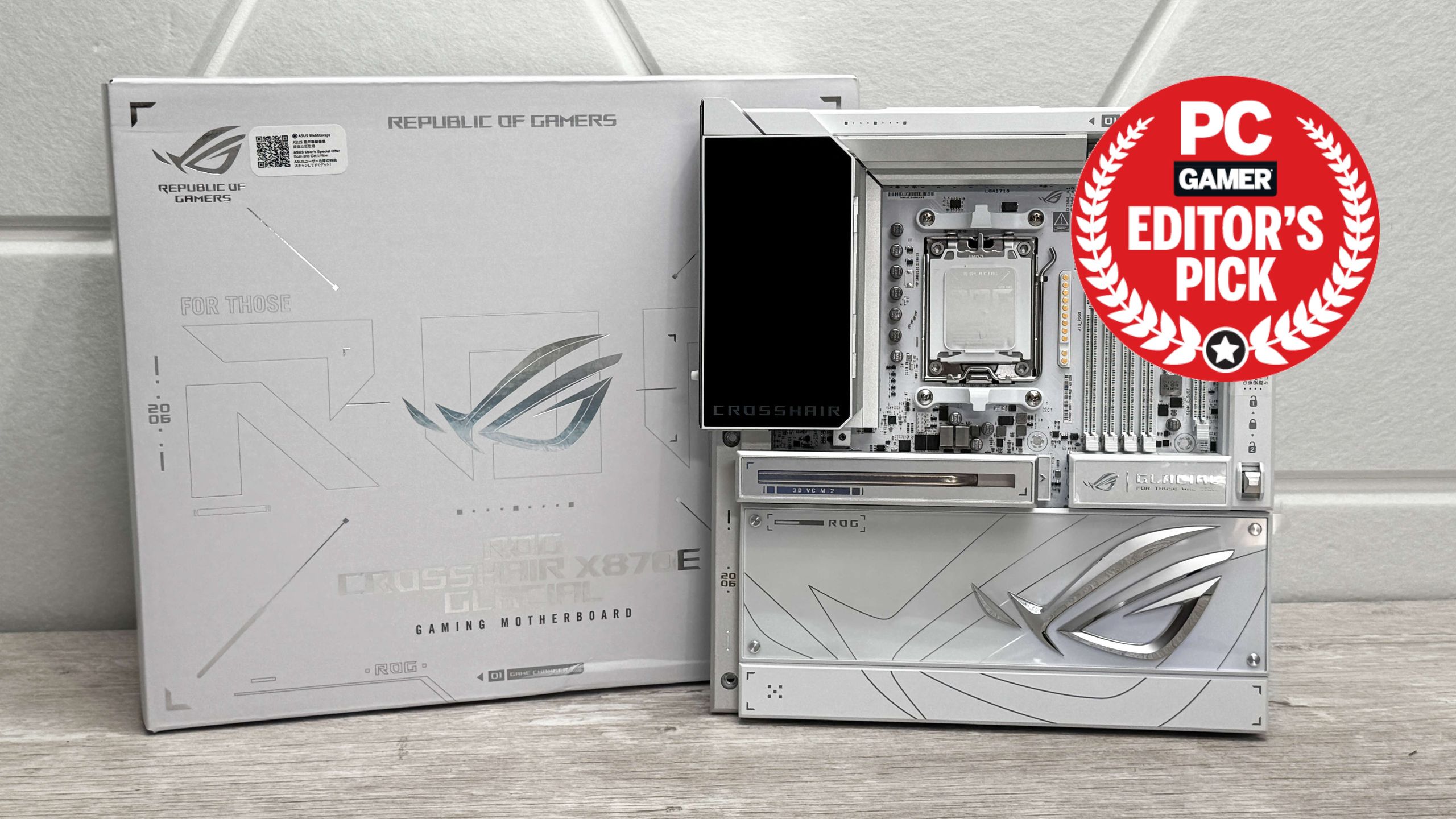 Asus ROG Crosshair X870E Glacial review | PC Gamer