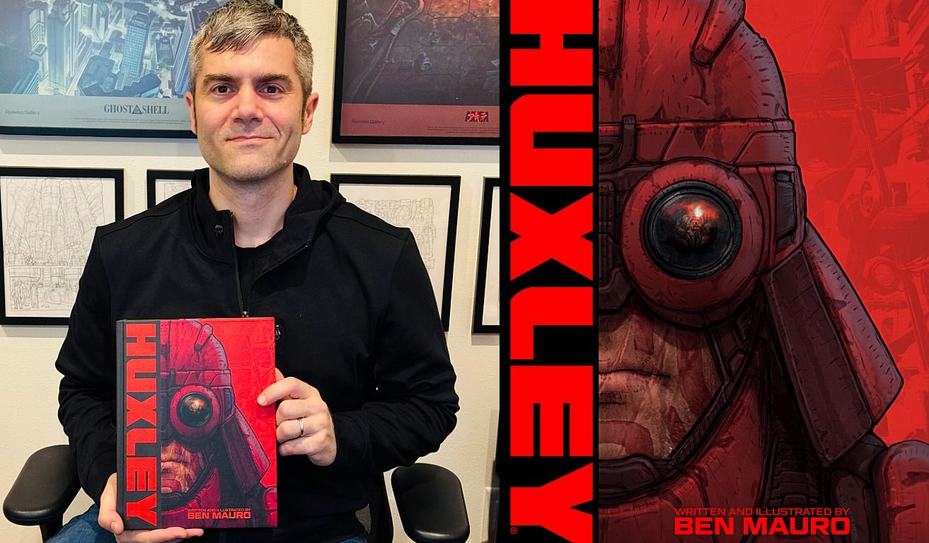 Is Ben Mauro's 'Huxley' graphic novel universe the next big thing in sci-fi? (interview) | Space