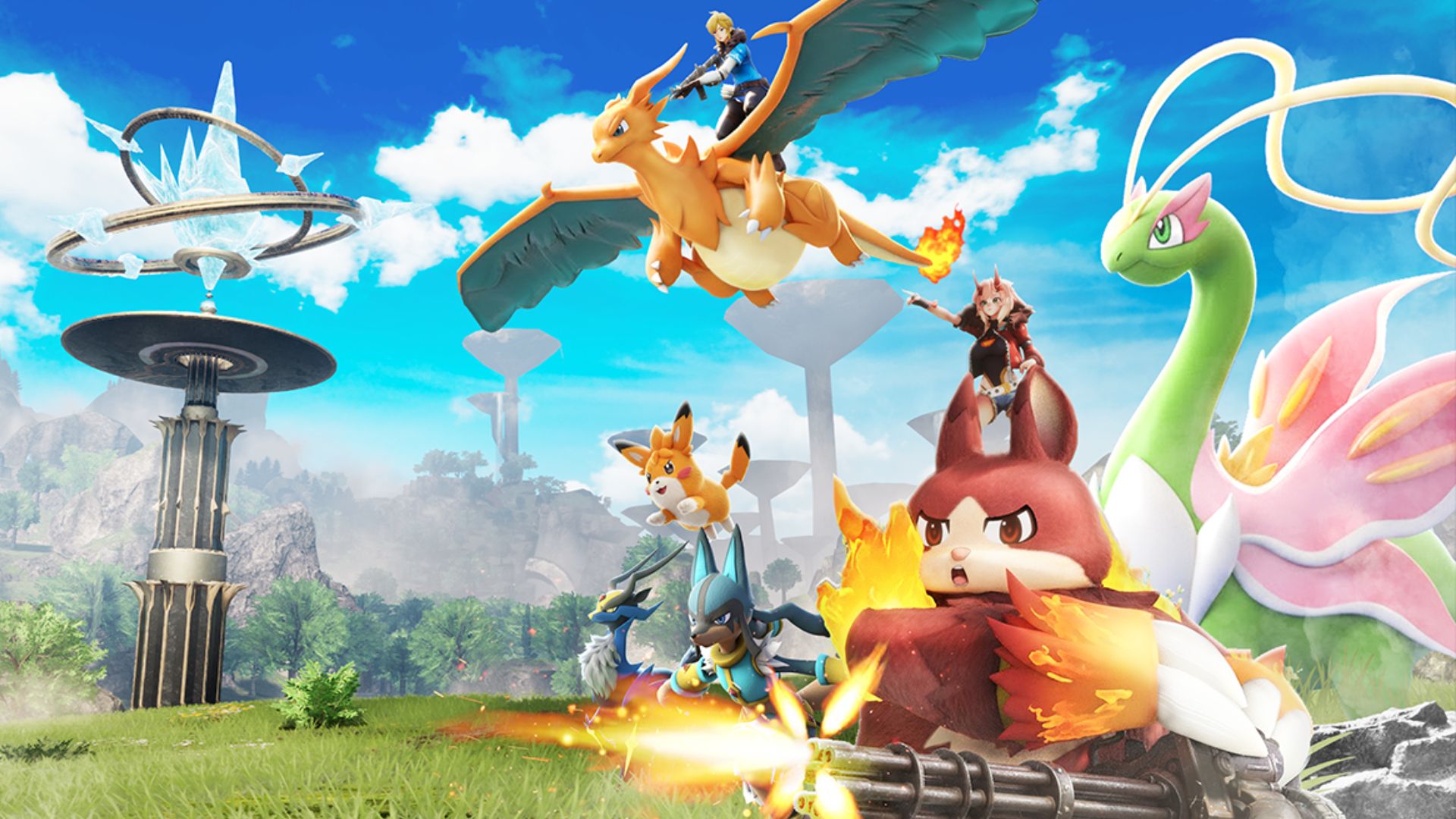 Steam game listing achieves knockoff singularity by aping Pokémon, Zelda, and even Overwatch designs with a shamelessness Palworld could only dream of | PC Gamer