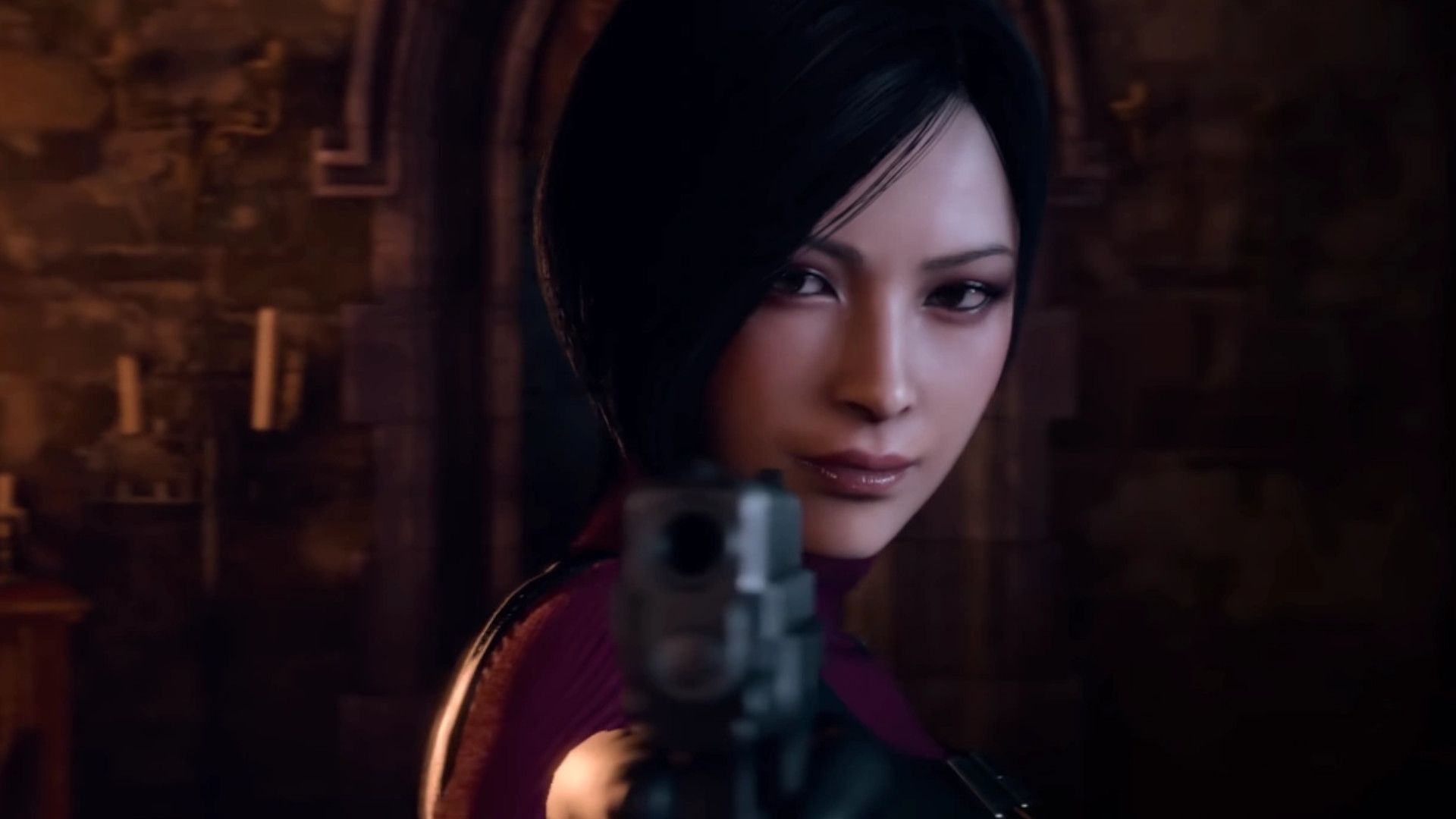 The clip of Resident Evil 2's Ada Wong actor teasing the character's return is a dud, as it actually surfaced from a fan's Cameo request | GamesRadar+