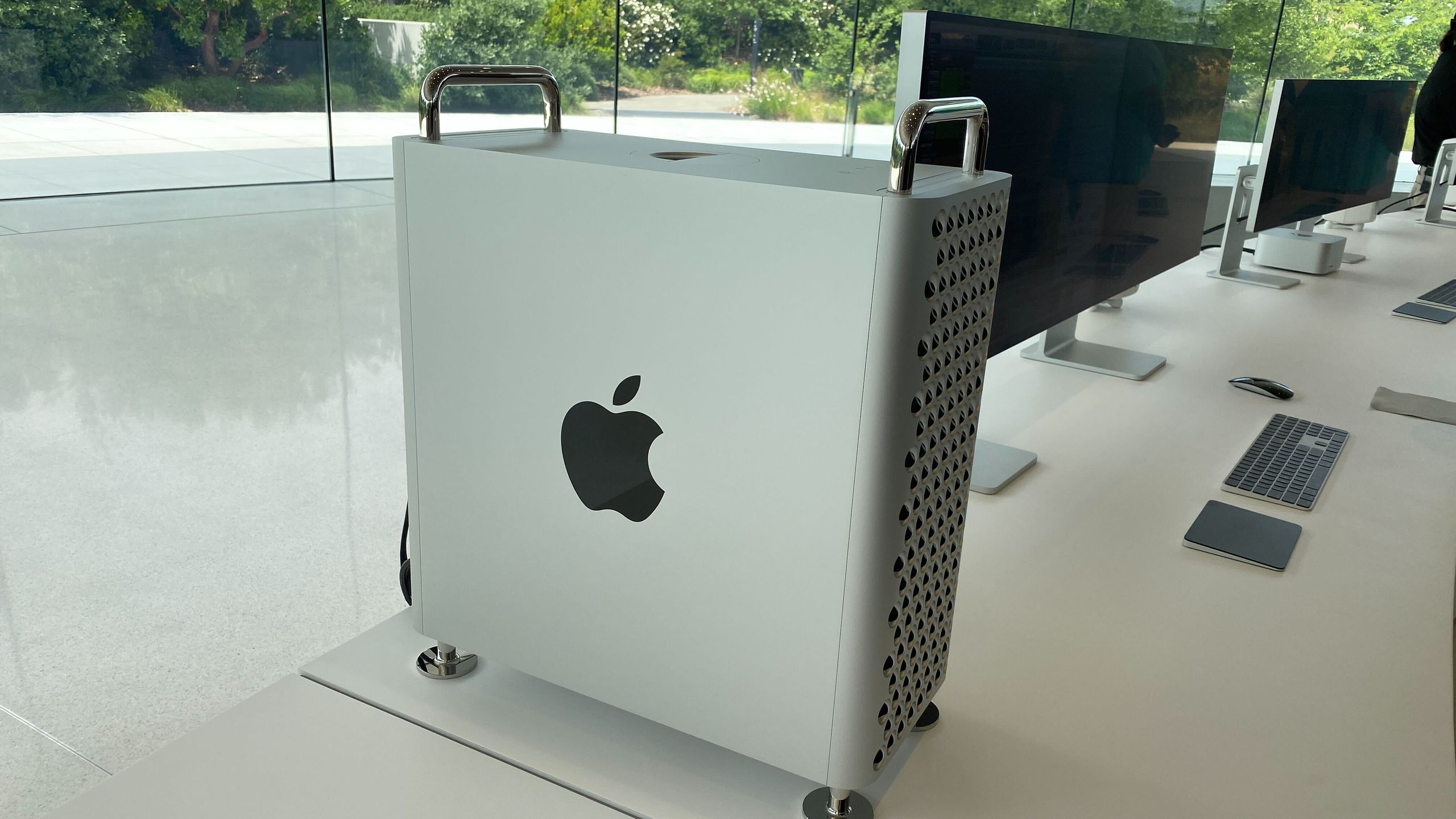 Garage sale haul finds 2013 'trash can' Mac Pro nestled inside 2010 Mac Pro enclosure — Mac Pro inception still needs some work to get running | Tom's Hardware