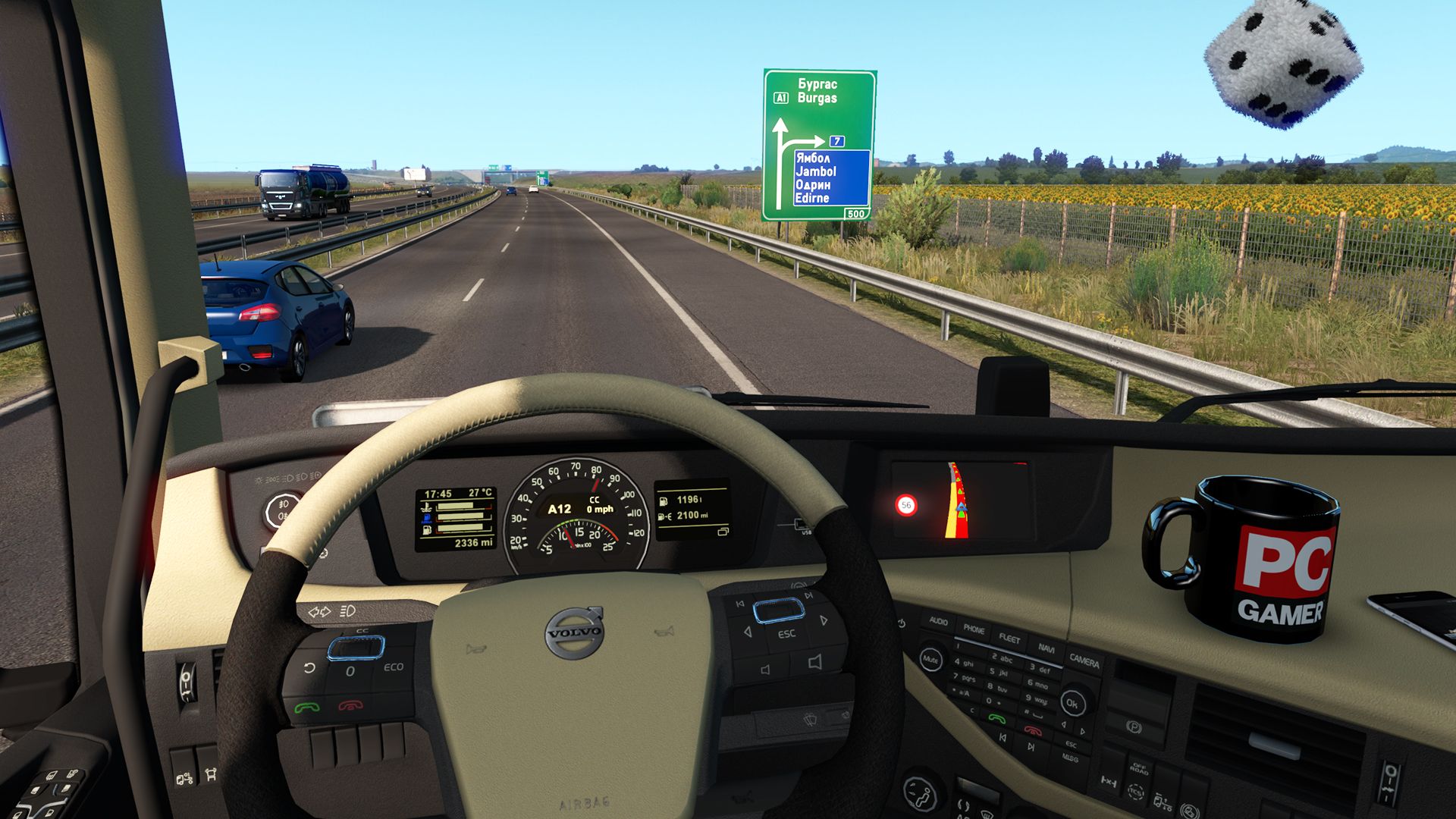 Euro Truck Simulator 2 is so realistic it's been used in a driver fatigue experiment | PC Gamer