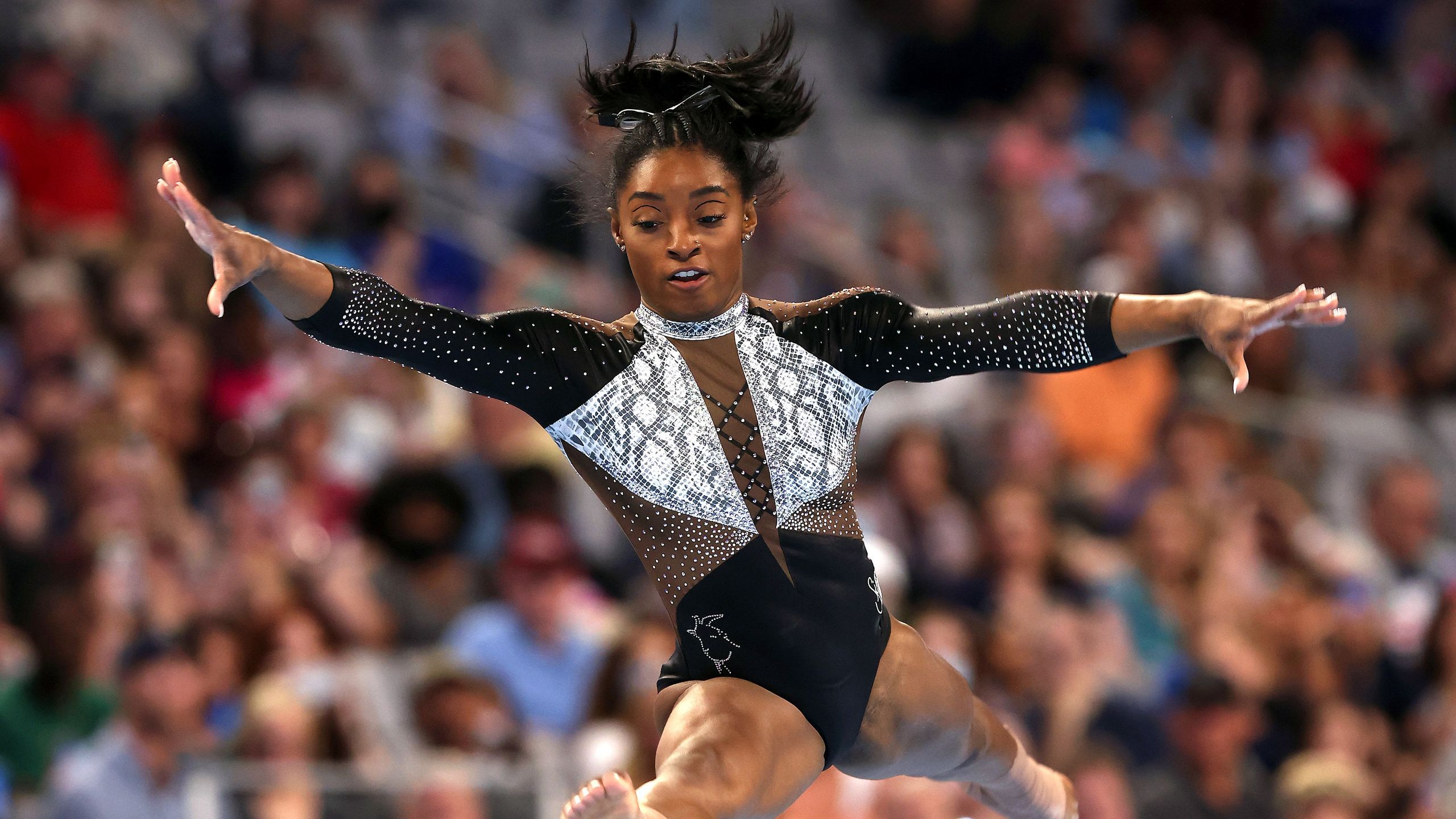 Simone Biles on GOAT Leotard: "Don't Be Ashamed of Being Great" | Marie Claire