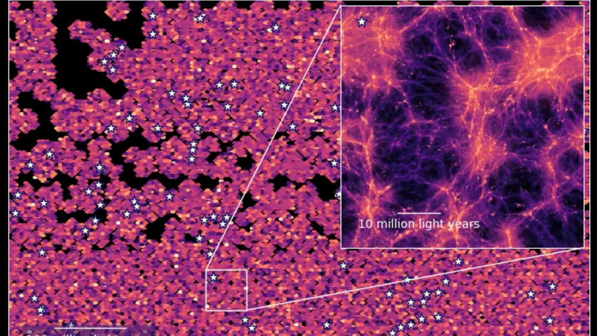 Enormous 3D map of the universe shows brilliant 'sea of light' near the cosmic dawn | Live Science