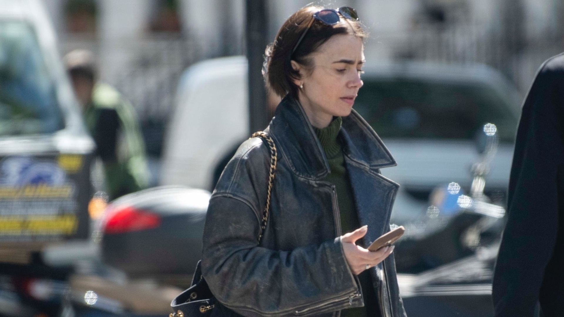 Adidas Sneakers Are Lily Collins' Rich-Mom Shoe of Choice | Marie Claire