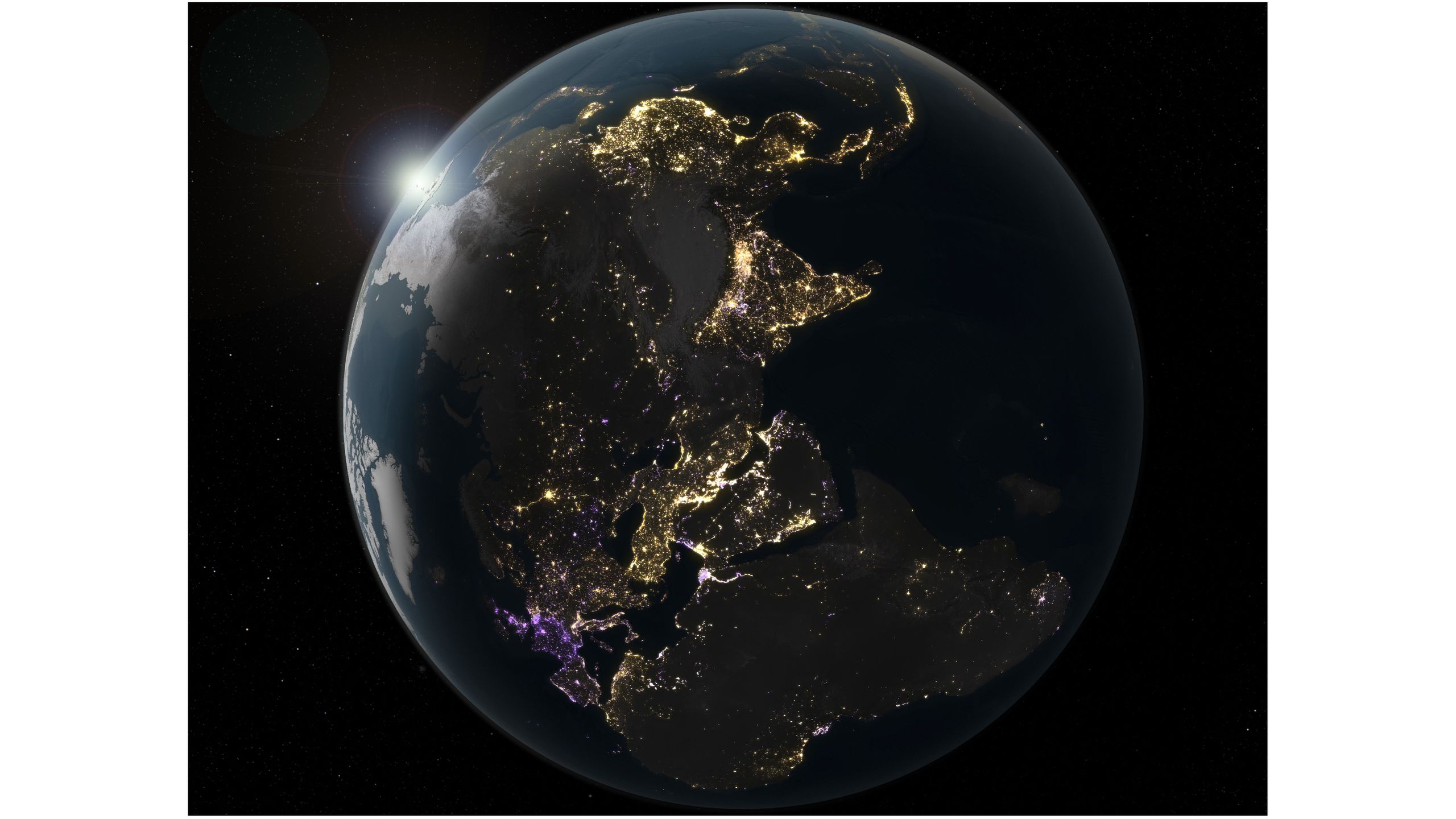 Light pollution has brightened Earth by 16% since 2014, satellites find | Space