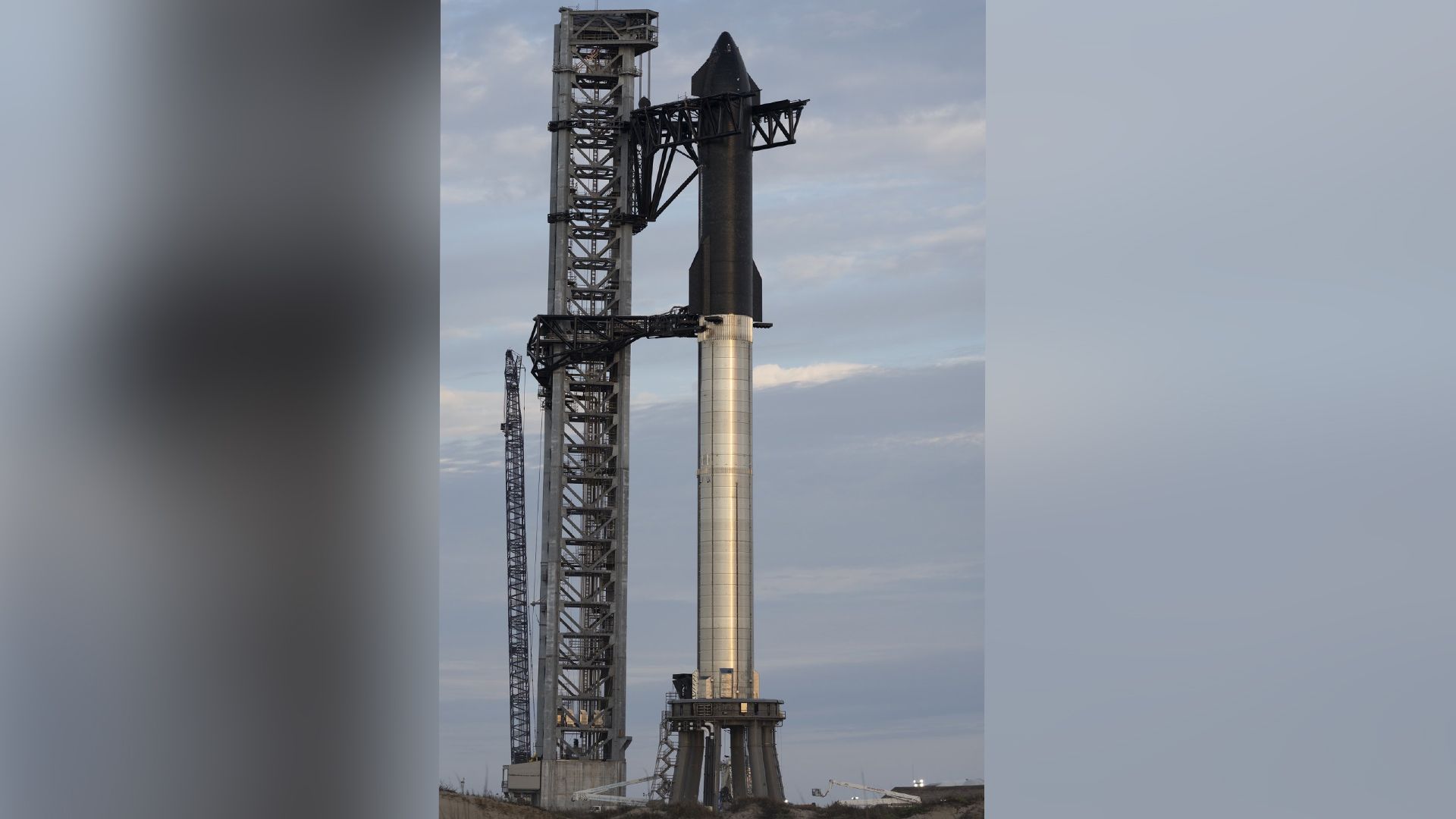Elon Musk shows off massive Starship, the world's tallest rocket, ahead of SpaceX update | Space