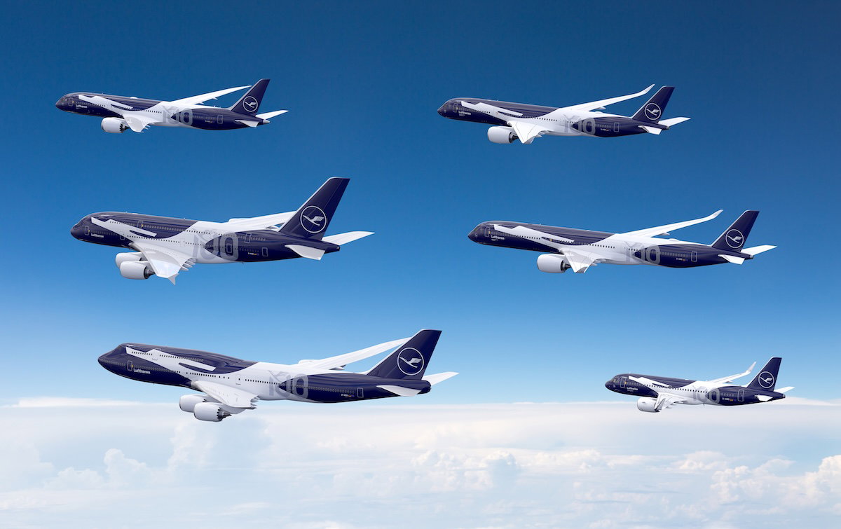 Lufthansa Plans 100th Anniversary Fleet, Six Planes To Get Special Designs - One Mile at a Time