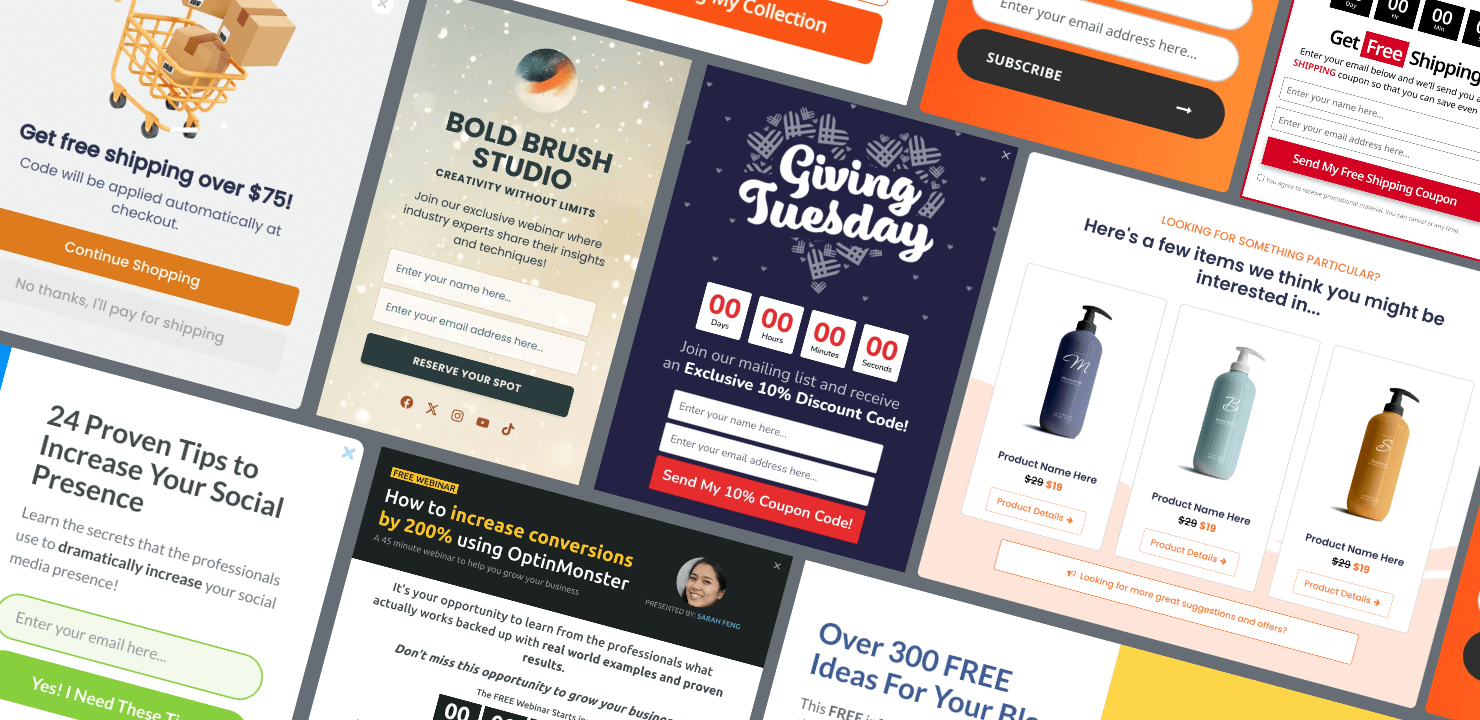 700+ Popup Templates, Floating Bars, Link In Bio and More!
