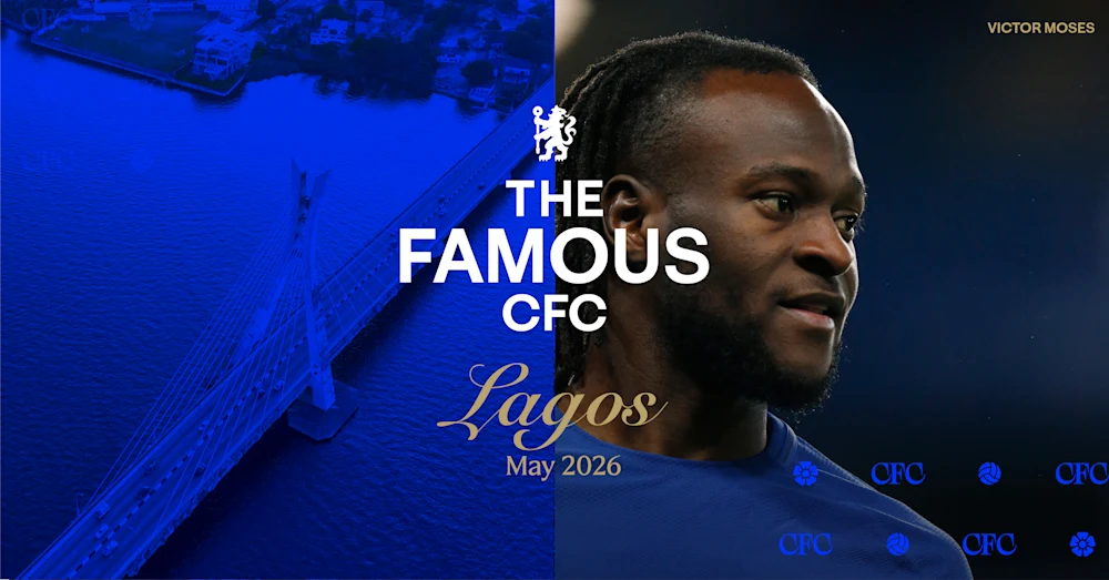 Chelsea to Visit Lagos for Fan Event with Victor Moses