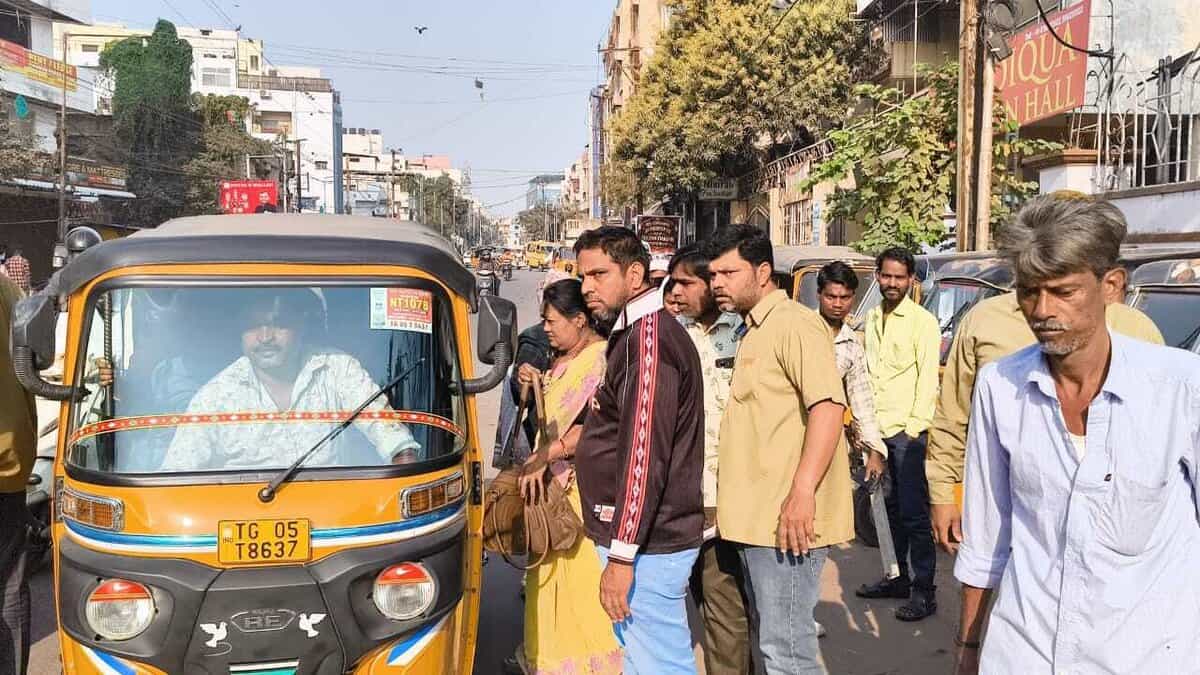 Auto strike disrupts commute in Hyderabad, school students worst hit