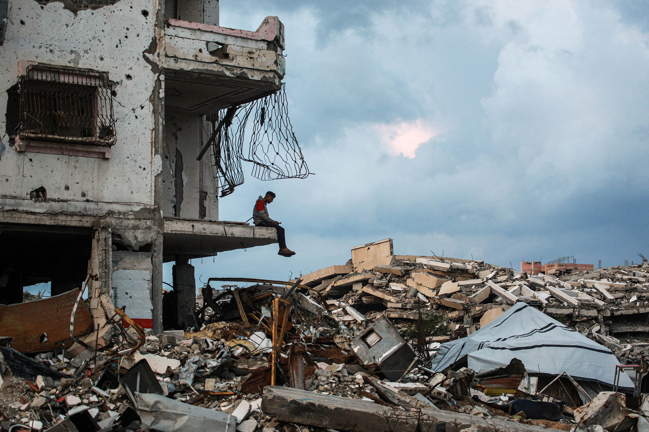 They call it peace, but in storm-tossed Gaza, it looks li...