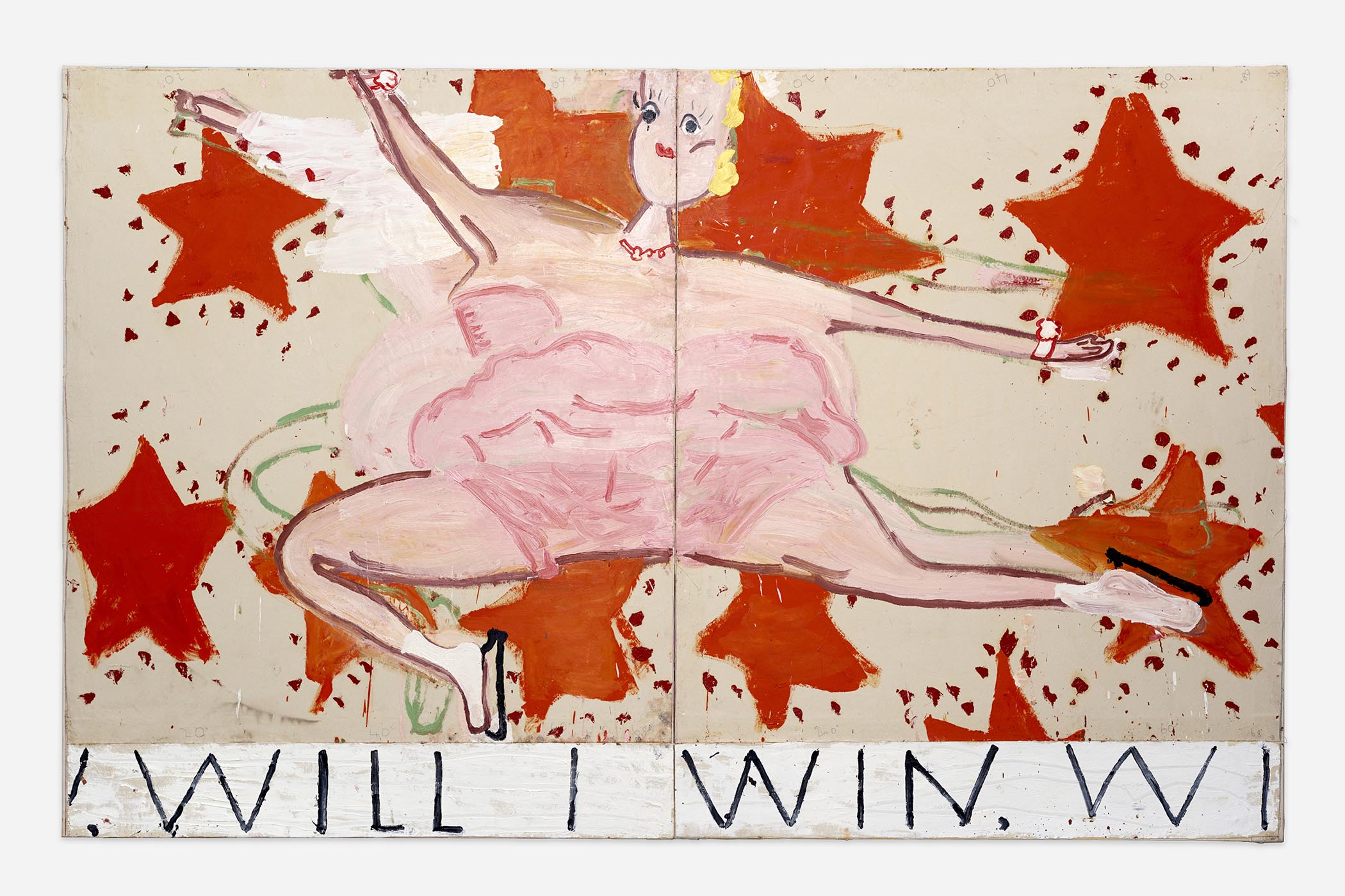 Rose Wylie at the Royal Academy review - humour over high art