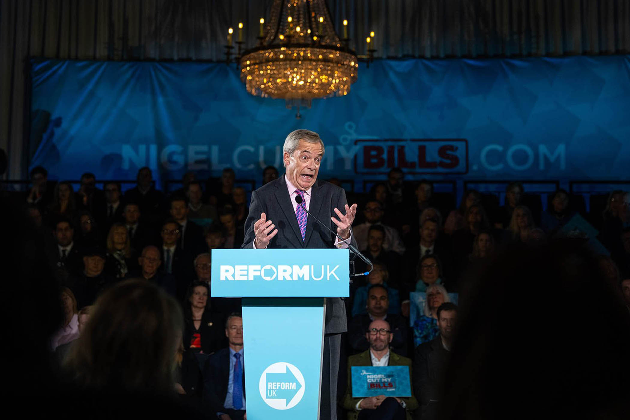 Reform and Farage are losing support. There are two key r...