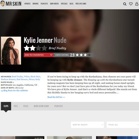 Kylie Jenner - Nude, Naked & Porn Content Review & 496+ Nude Celebrities List Like Mrskin.com