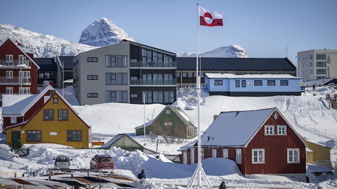 'Here you are, Mr Trump. We have invaded Greenland to give it to you' | The Daily Mash