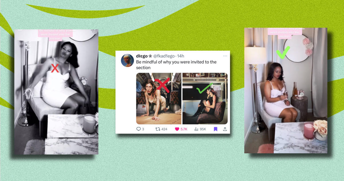 Explained: What is viral 'be mindful of why you were invited to the section'?