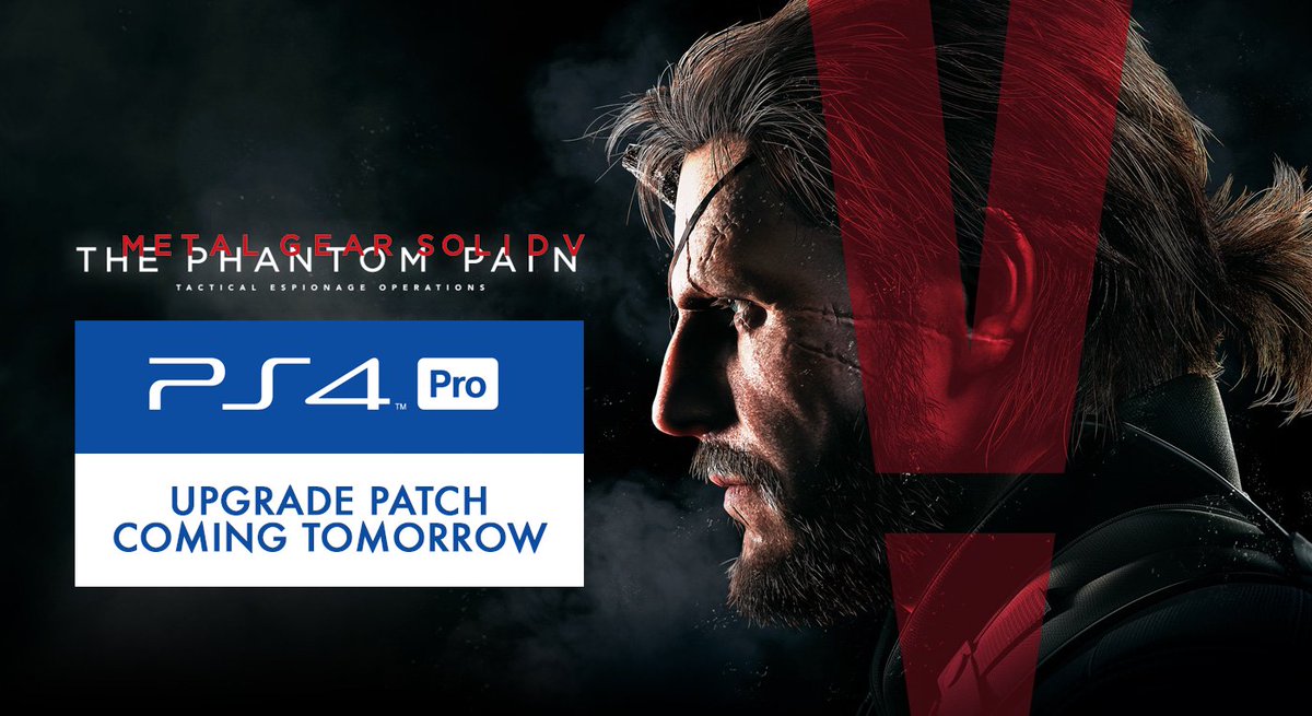 [Updated: Patch Details] Metal Gear Solid V PS4 Pro Patch Now Live; Offers “Enhanced Performance"