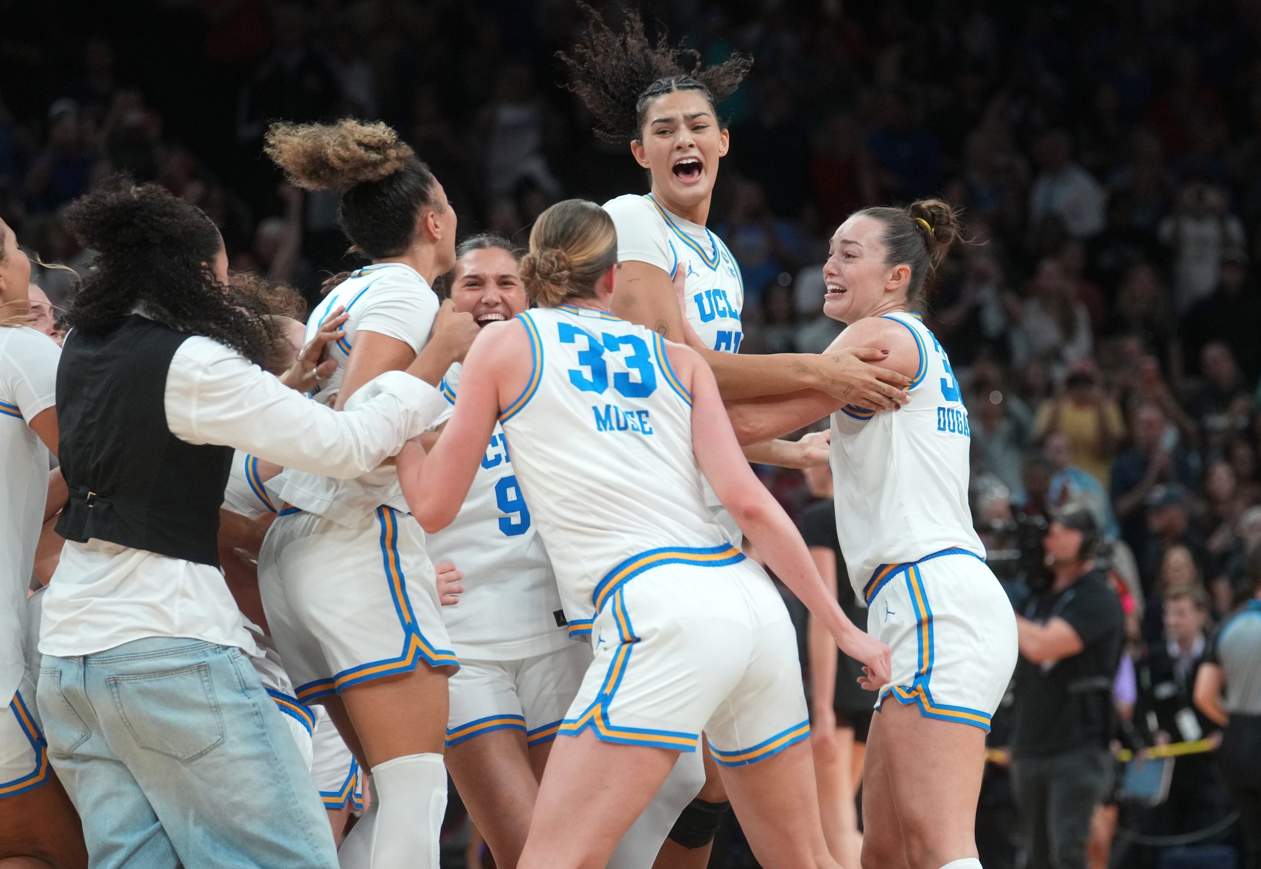 UCLA blasts South Carolina, wins first national title with an exclamation point