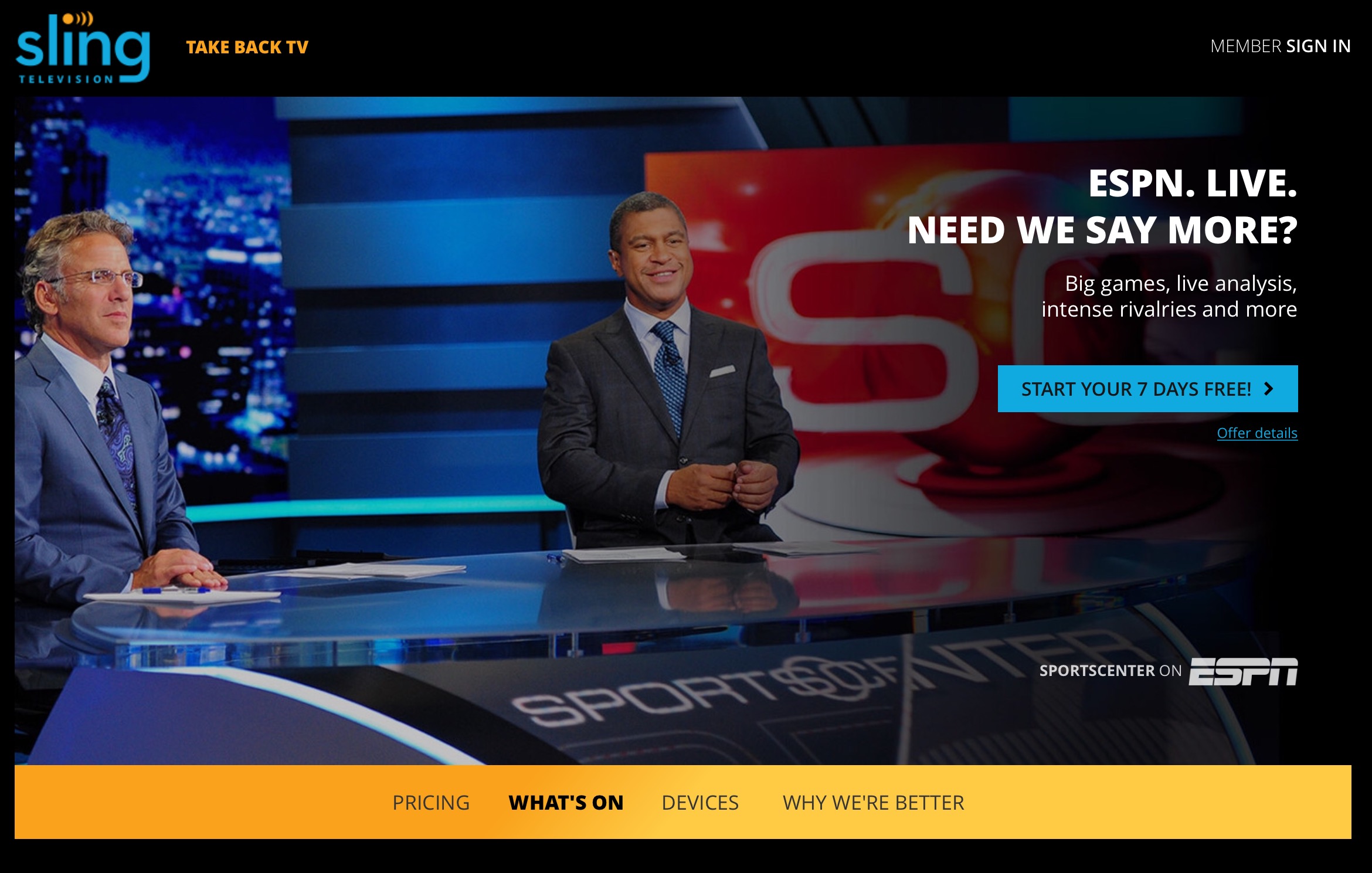 ESPN decides it's better to be on the inside with skinny bundles rather than being out in the cold