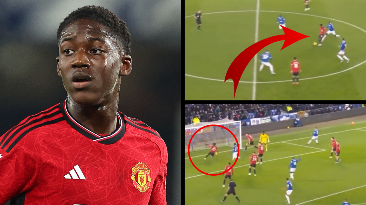 Manchester United fans are all absolutely convinced after Kobbie Mainoo performance v Everton