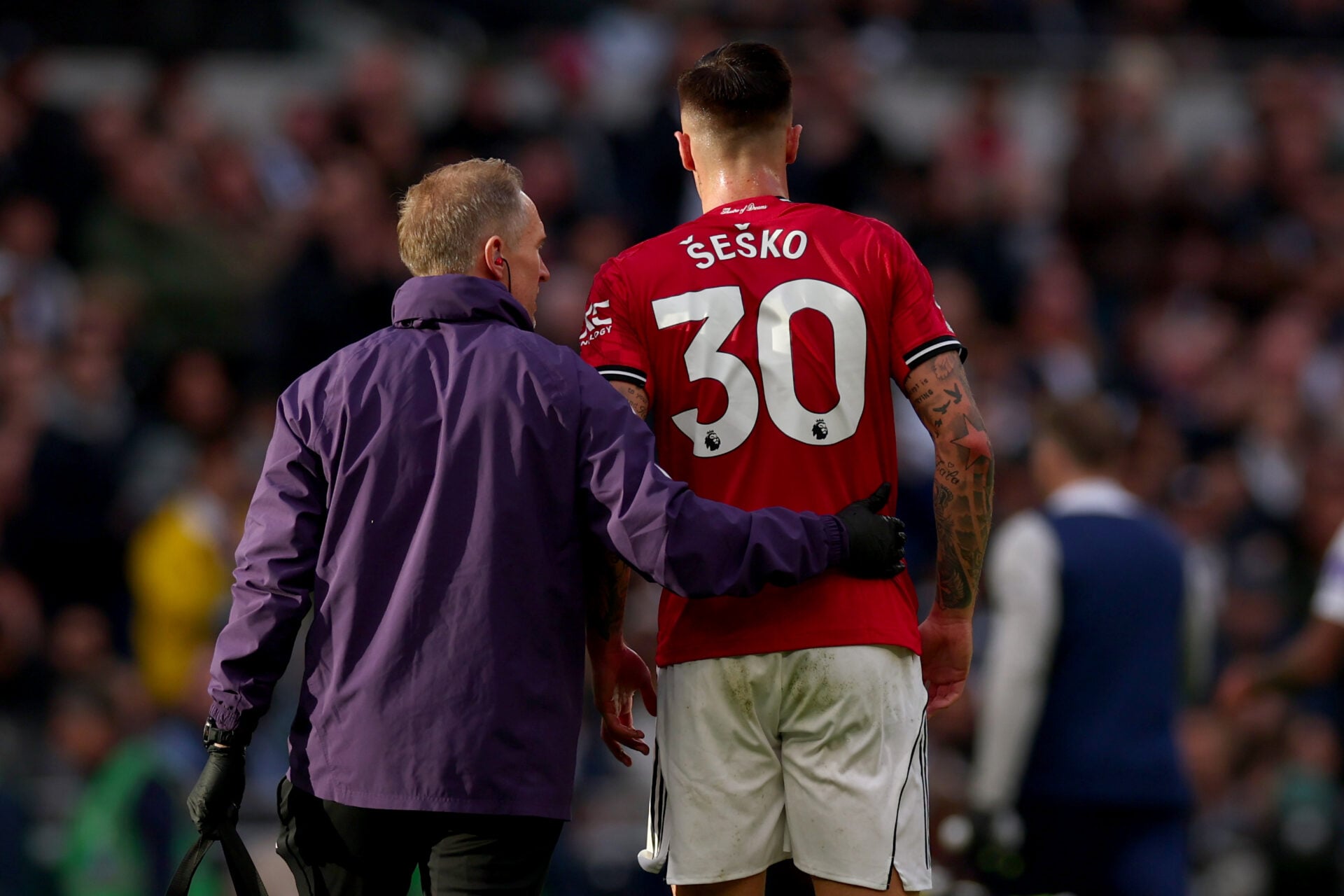 Ruben Amorim drops immediate Benjamin Sesko update after Man Utd striker's injury 'problem' against Tottenham
