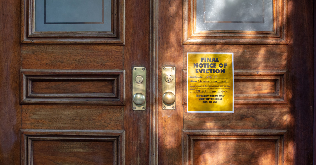 Study Examines How Halting COVID-19 Evictions Helped Slow Pandemic
