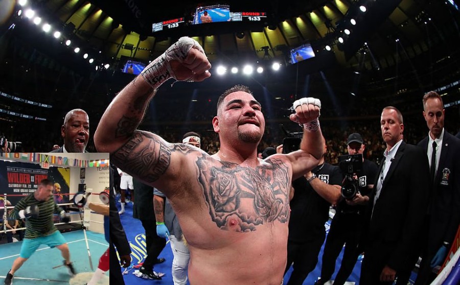 Andy Ruiz presume velocidad y potencia que ha ganado con Canelo Team