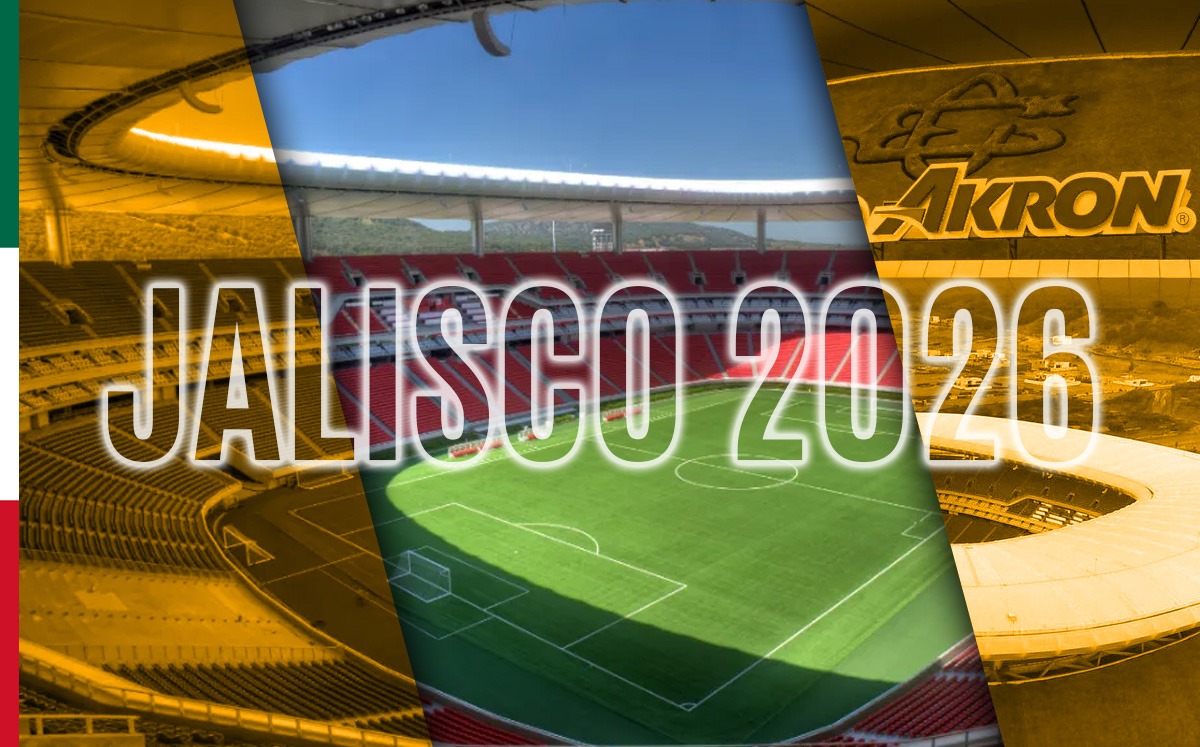 Estos son los partidos del Mundial 2026 que se jugarán en Guadalajara