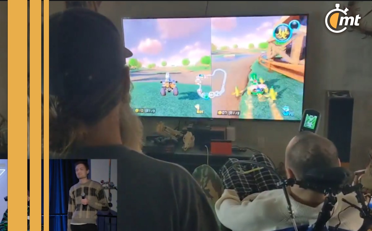 Mario Kart. Paciente con implante cerebral juega con la mente | VIDEO