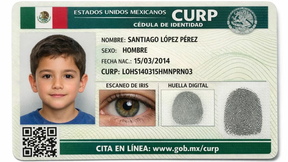 CURP Biométrica 2026: edad mínima para realizar el trámite