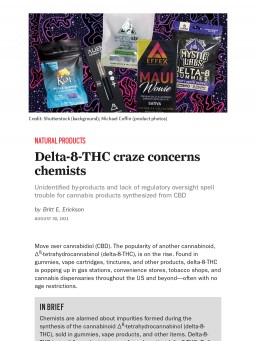 Delta-8-THC craze concerns chemists